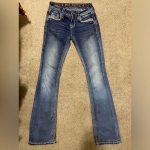 Rock revival jeans, light blue size:25